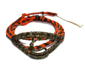58"(28") Smiling  Sling Camo And Orange