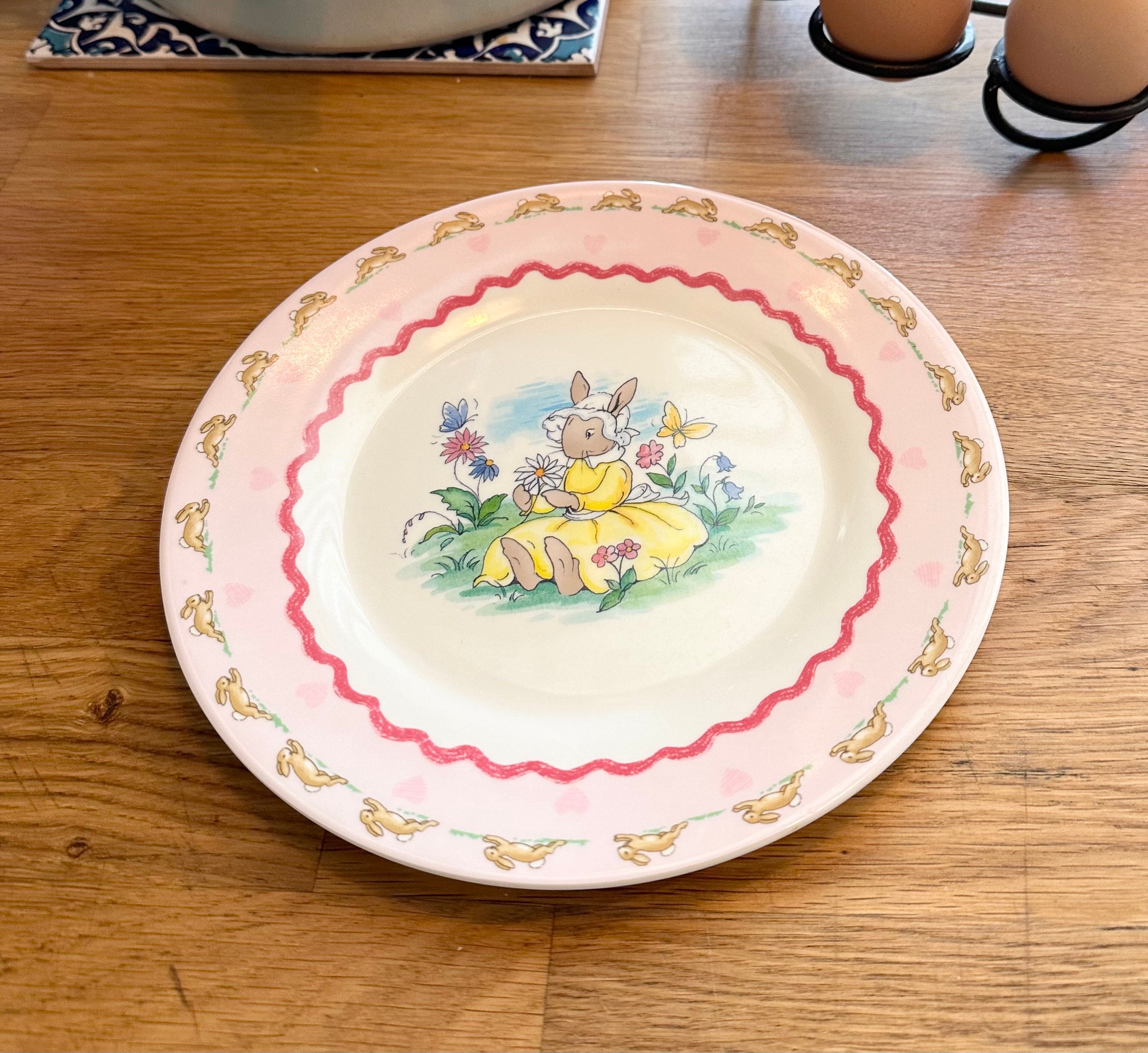 Bunnykins Sweetheart plate Bunnykins Sweetheart plate