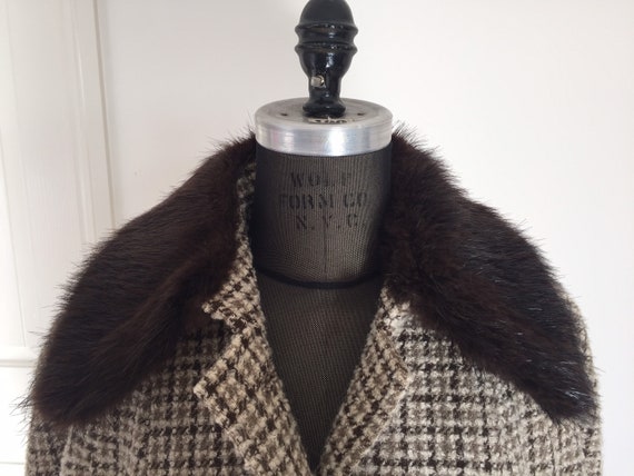 Fully fur shop lined coat