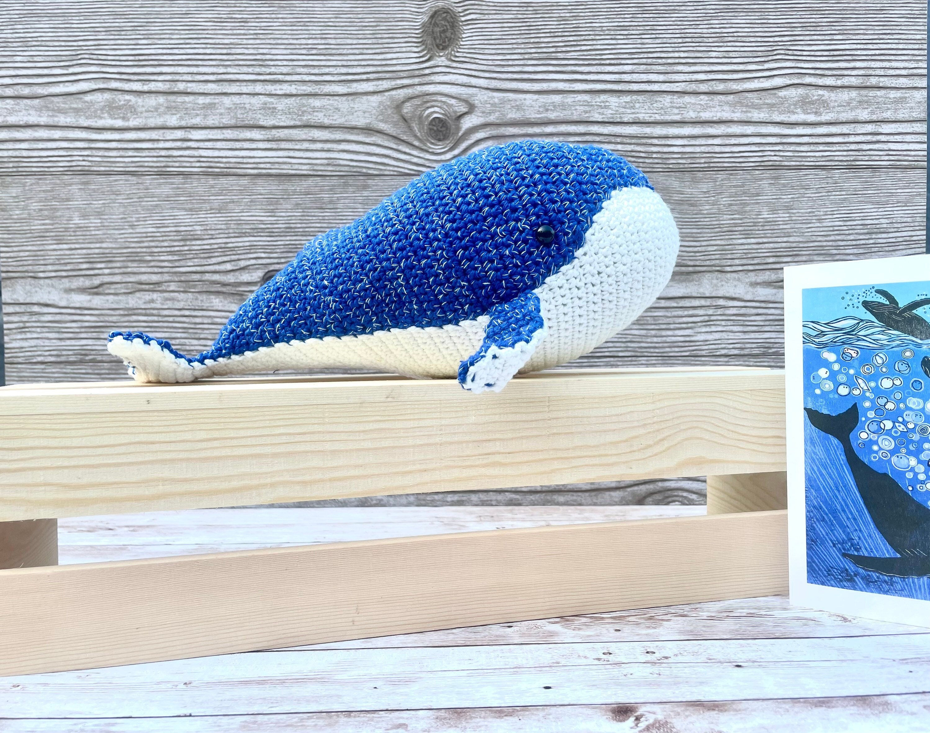 Handmade Crochet Sea Animals Toy Big Stuffed Blue Whale - Etsy Handmade Crochet Sea Animals Toy Big Stuffed Blue Whale - Etsy