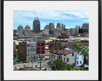 Cincinnati Skyline- Framed Prints
