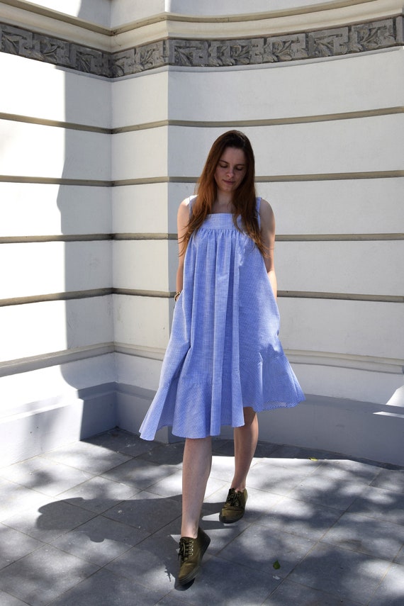 dark wash denim dress KANCAN Sweet Magnolia Dark Wash Denim Dress