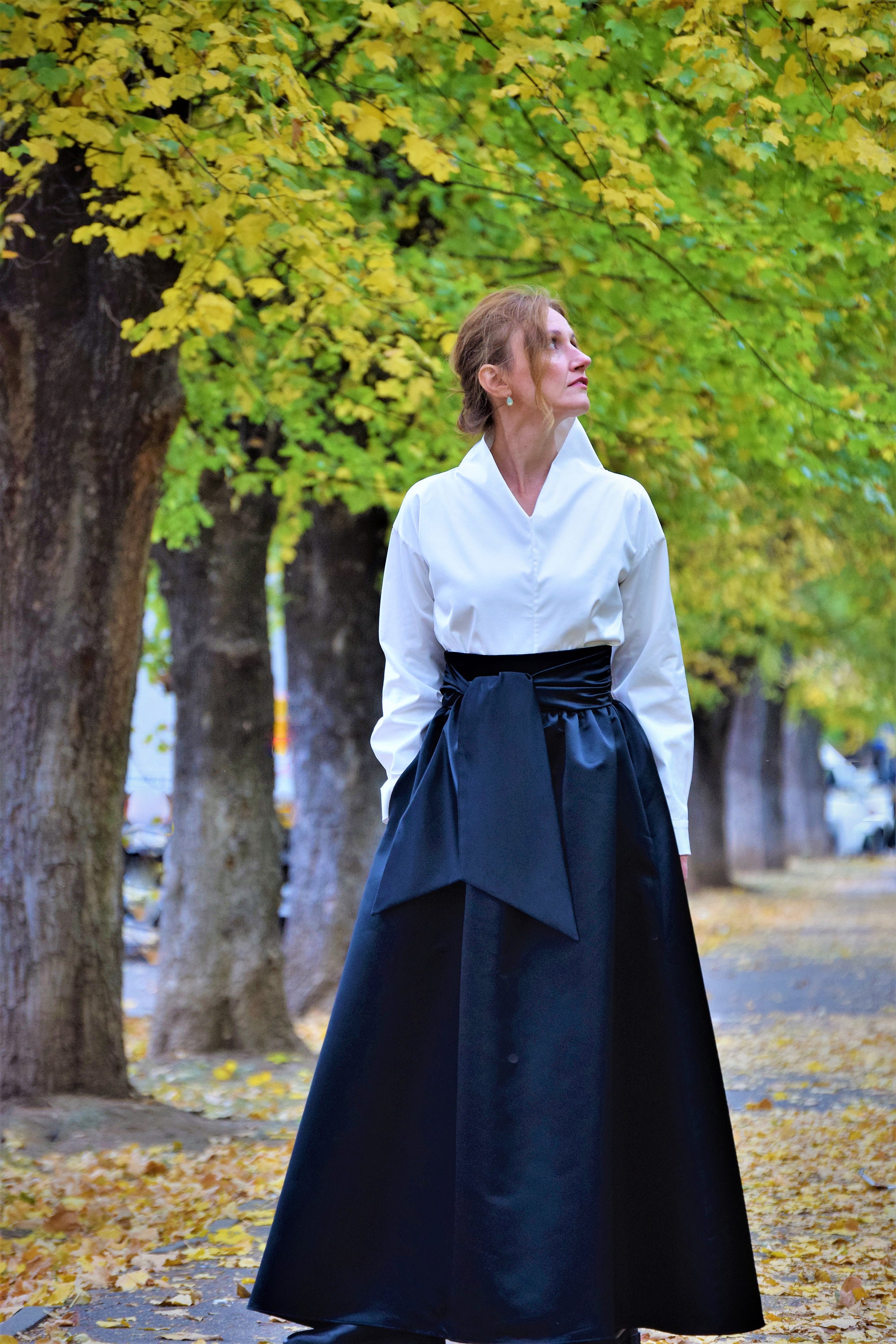 High Waisted Maxi Skirt Etsy UK