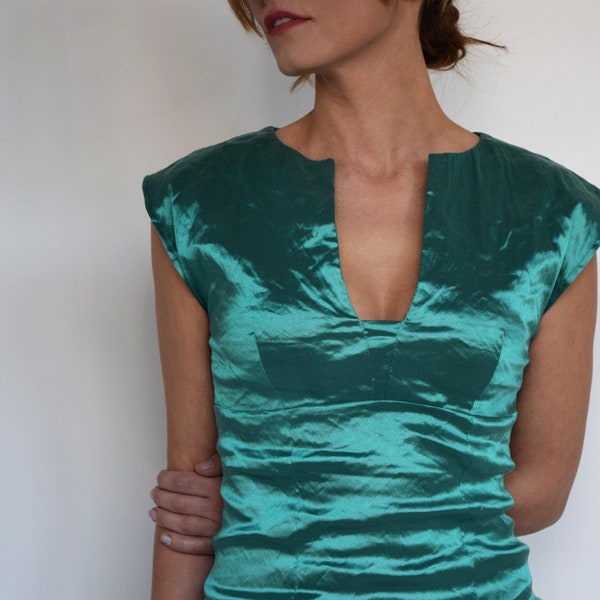 turquoise dress shirt and tie