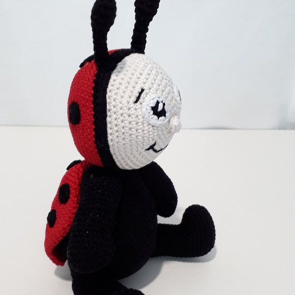 Coccinelle, amigurumi, crochet, tutoriel en français