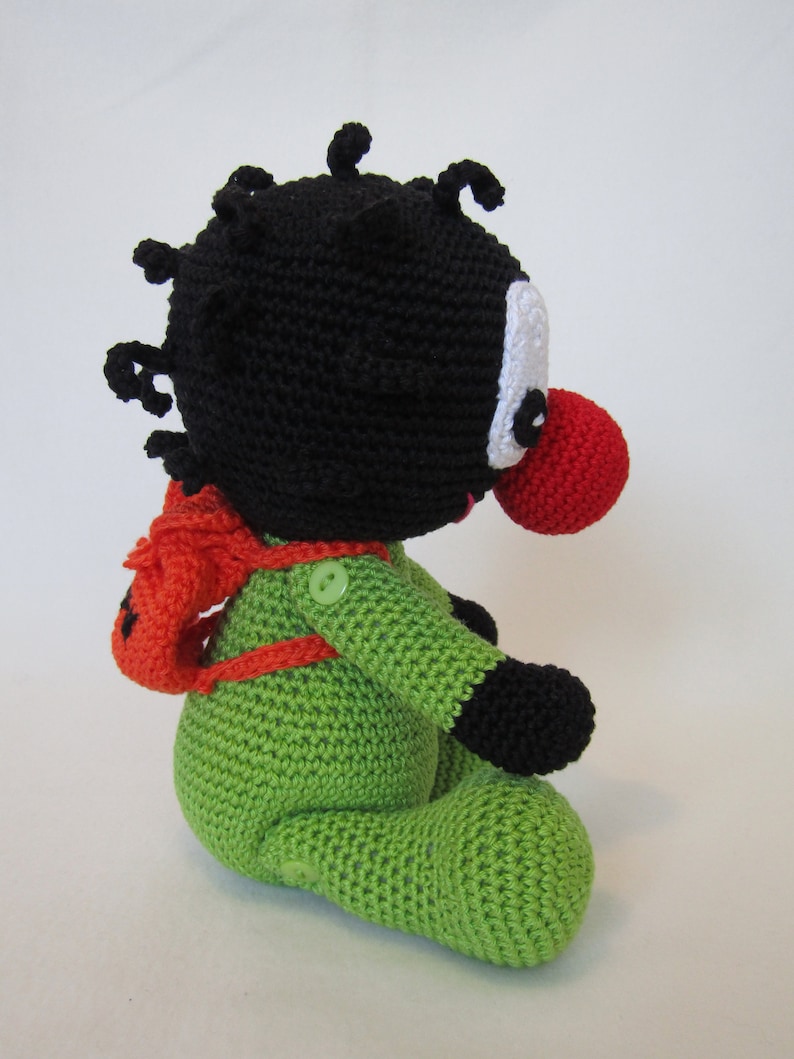 Personnage le poilu, amigurumi, tutoriel de crochet en français imagem 4