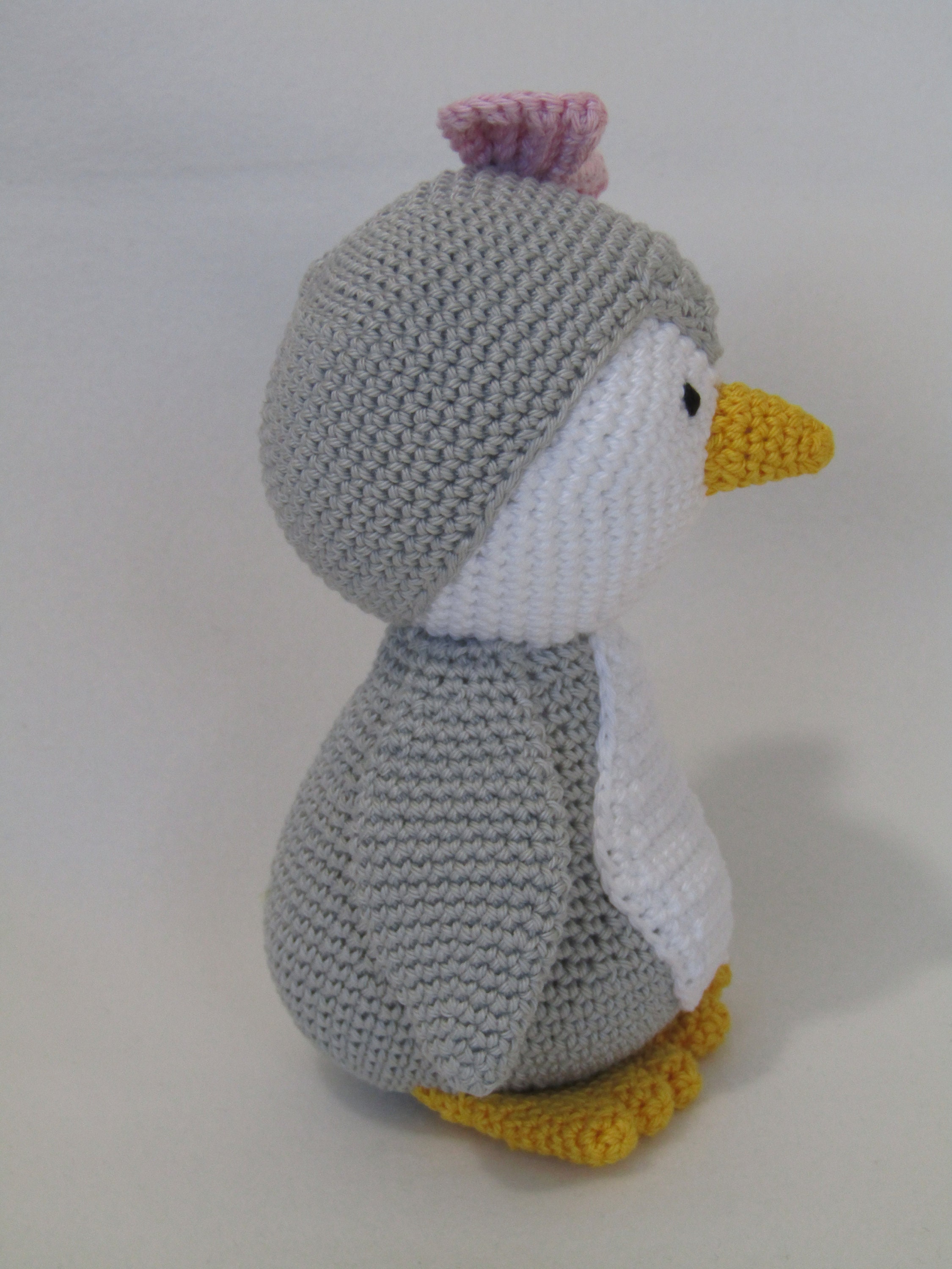 Bébé pingouin au crochet : patron d'amigurumi gratuit