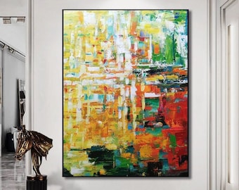 Extra Large Painting, Hand Painted Texture Abstract Art, Original Large Canvas Wall Art, Abstract Painting, Contemporary Original Painting