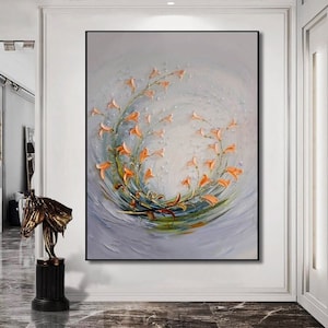 Hand Painted Texture Abstract Art, Extra Large Painting, Original Large Canvas Wall Art, Abstract Painting, Contemporary Original Painting