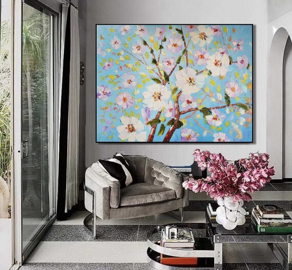 オリジナルの大型絵画、現代アート、オリジナルのアート油絵、抽象画 