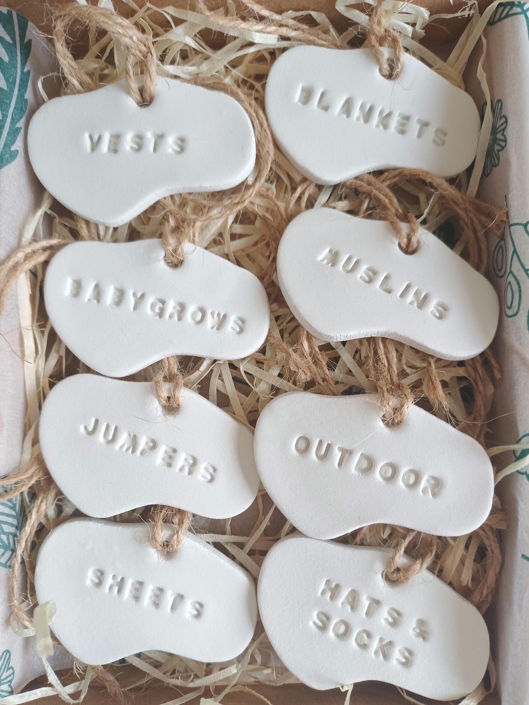 Custom Clay Labels, Personalised Home Organisation, Pantry Tags - Etsy UK