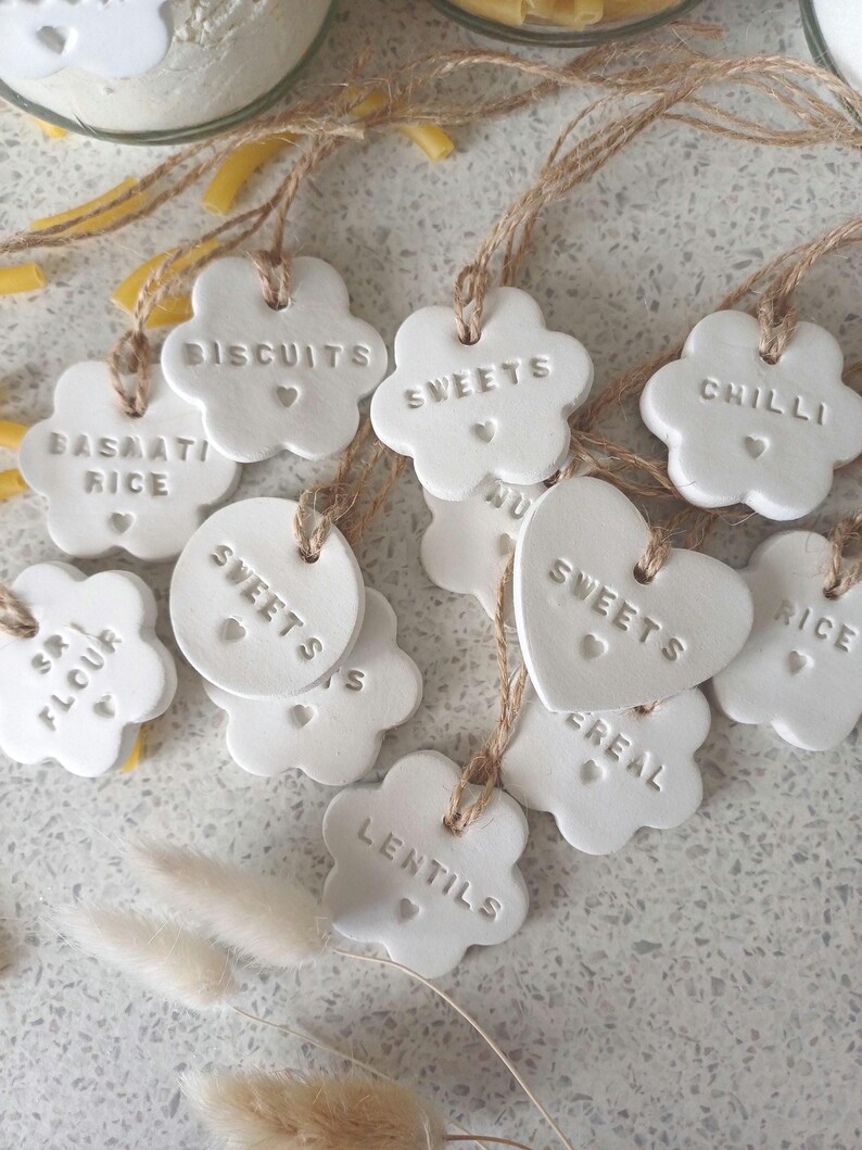 Kitchen Tags Personalised Kitchen Labels, Custom Pantry Storage Tags, Home Organiser ...