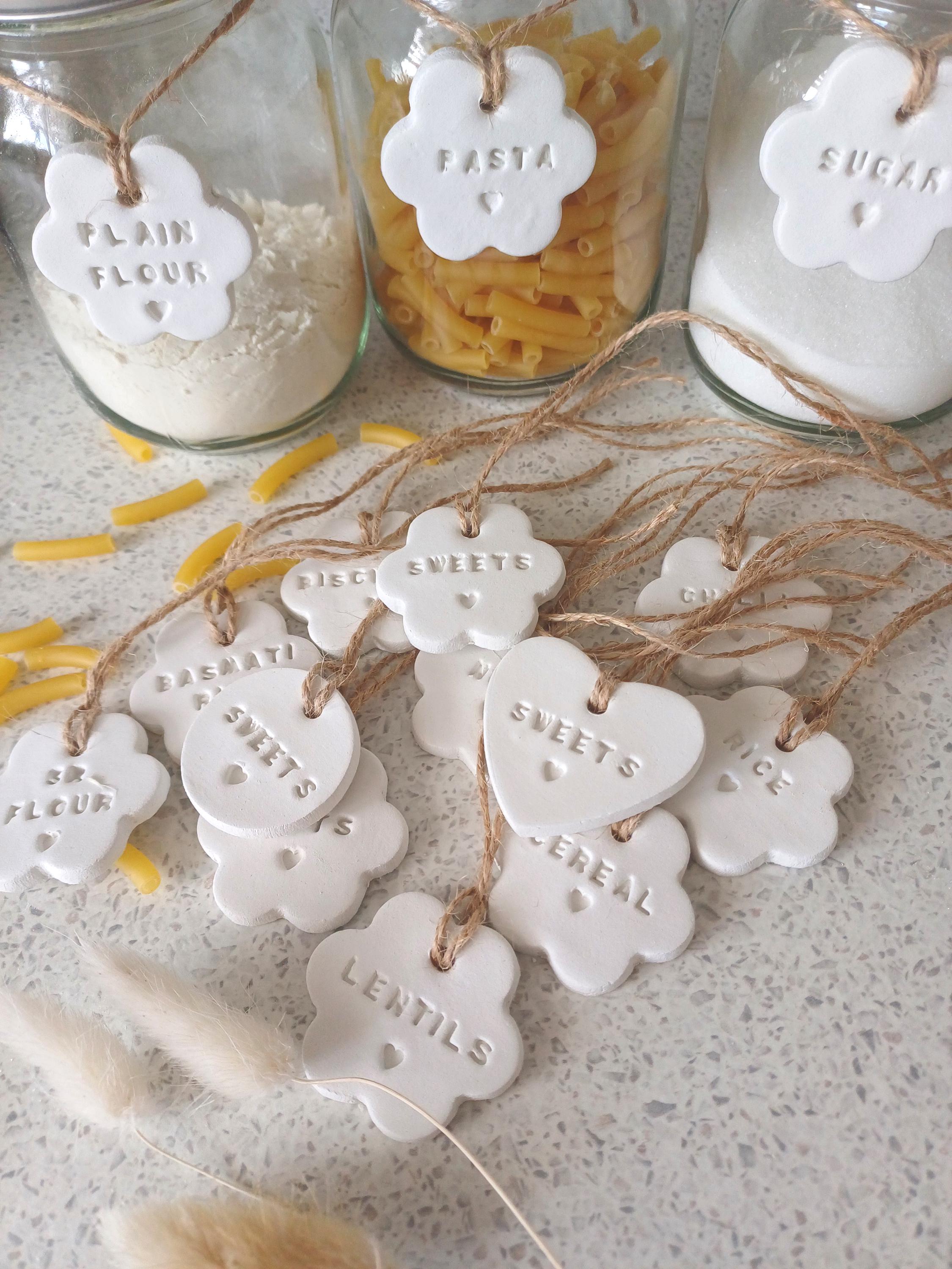 Kitchen Tags Personalised Kitchen Labels, Custom Pantry Storage Tags, Home Organiser ...
