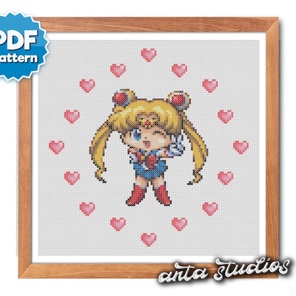Chibi Cross Stitch - Etsy