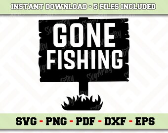 Download Gone Fishing Svg Etsy