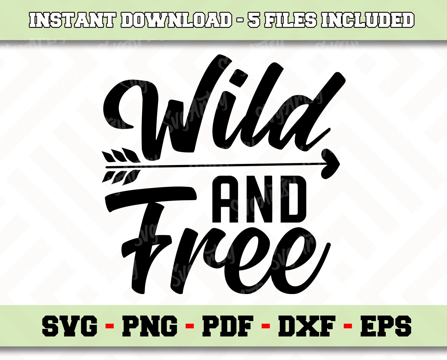 Download Wild And Free Svg File Instant Download Camping Svg Png Pdf Etsy