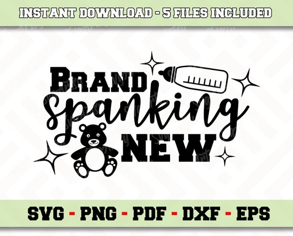 Download Brand Spanking New Svg File Instant Download Newborn Baby Svg Etsy PSD Mockup Templates