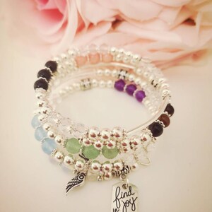 Chakra All The Angels Bracelet by Earth Angel Jewellery x