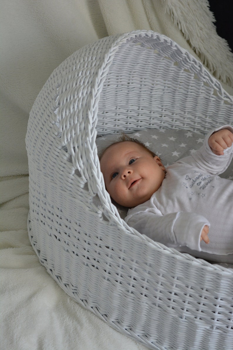 Doll Bed Waldorf Toys Montessori Toys Wicker Cradle Reborn Toddler Bed Bebe Reborn Bed Reborn Babies Bed