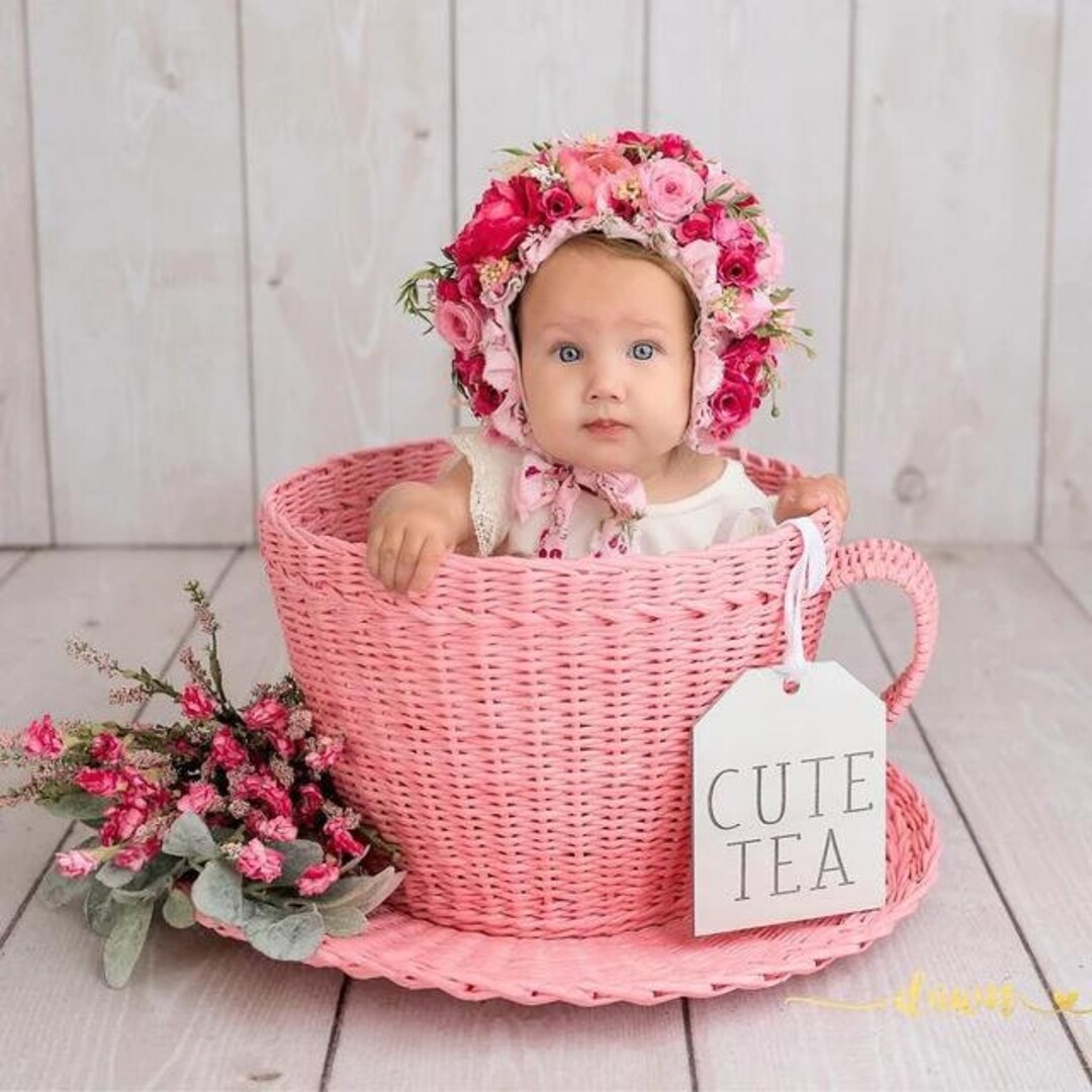 Wicker Basket Newborn Props Basket for Silicone Reborn Baby Etsy