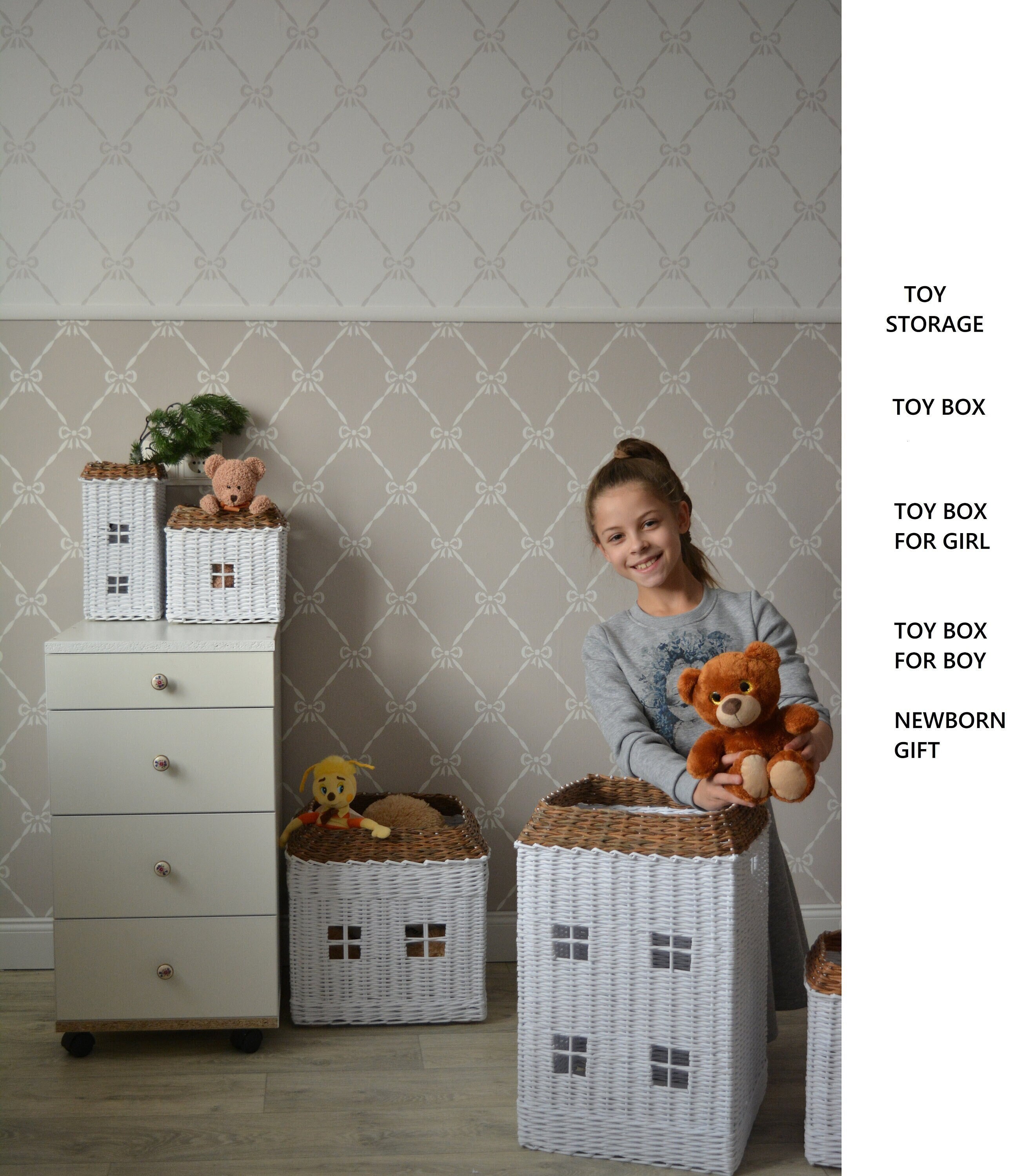 Baby boy best sale toy chest