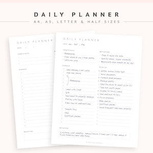 May include: A daily planner with a blue and white design. The planner has a section for today's focus, a schedule, and a reflection. The planner also includes a to-do list and a section for motivations. The date is 22 Oct Mon.
