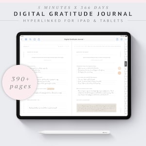 2025 Gratitude Journal, Manifestation Journal 5 Minute Journal with Prompts | Daily Gratitude | Daily Affirmation | 365 Positive Diary Pages