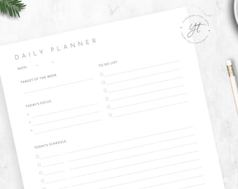 To Do List Printable - Etsy