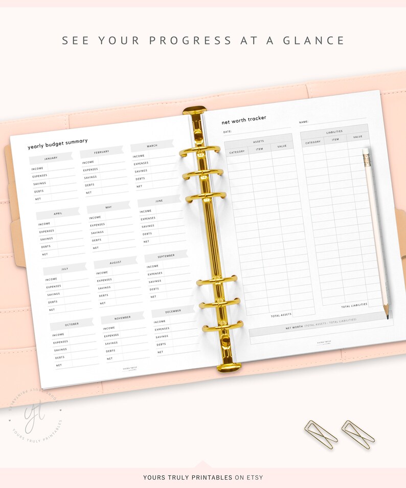 yearly budget planner yearly budget planner