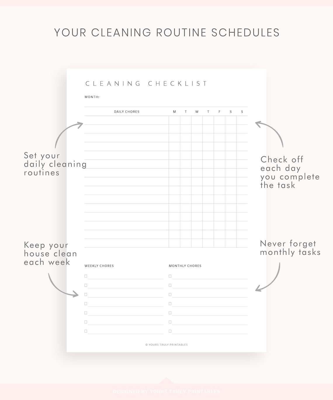 cleaning-checklist-printable-home-cleaning-schedule-weekly-etsy