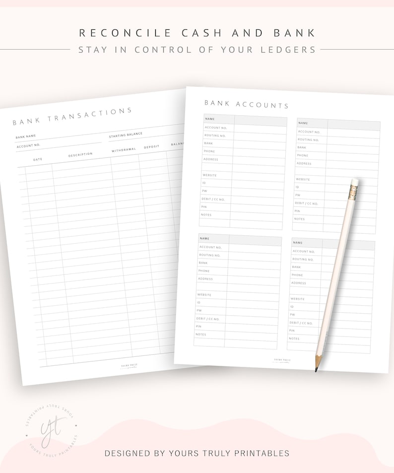 printable small business bookkeeping template printable small business bookkeeping template