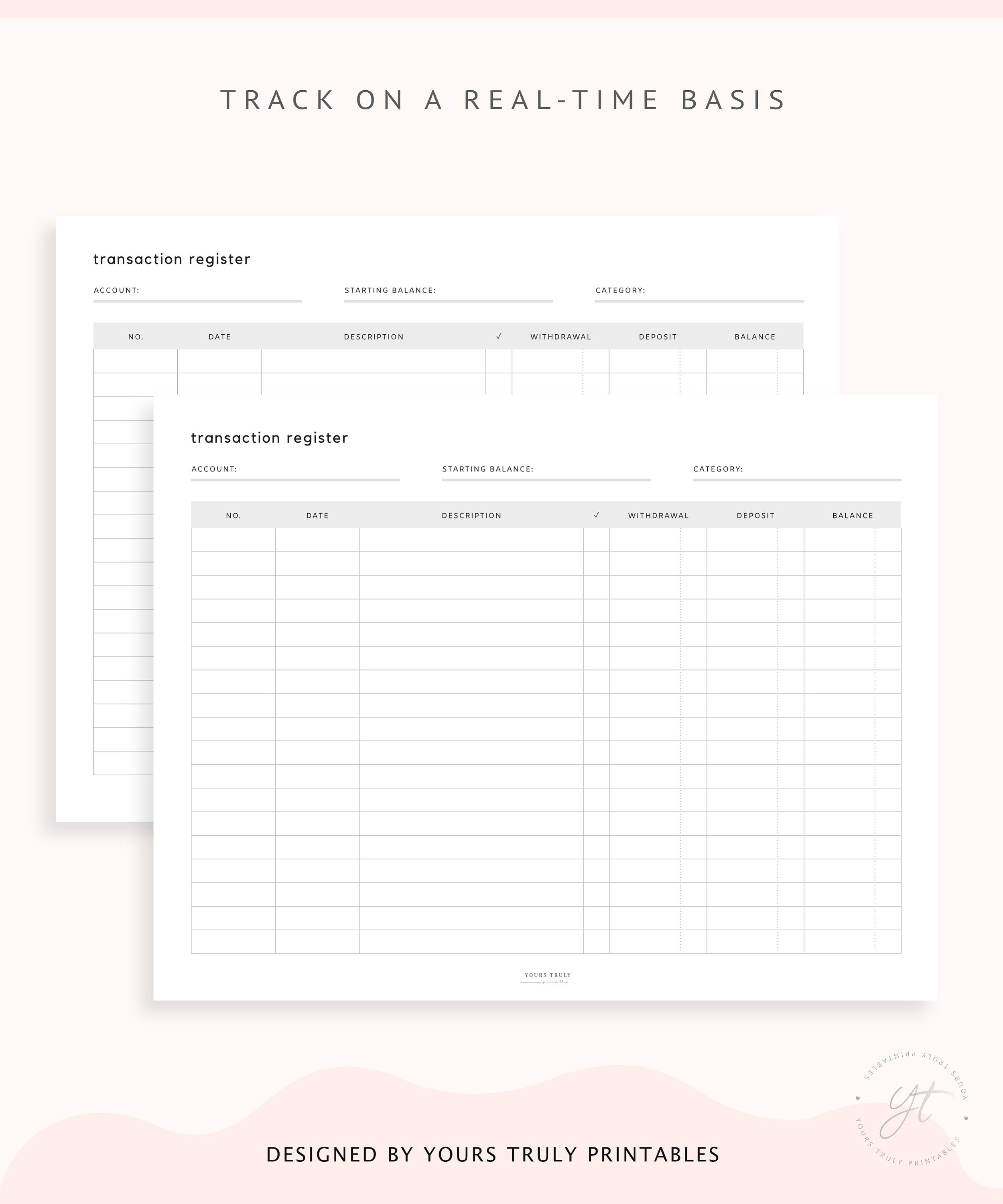 checkbook register for mac