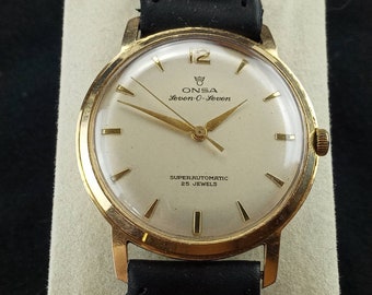 時計 Onsa Seven-0-Seven Superautomatic ONSA SEVEN-0-SEVEN SABENA 25 RUBIS SWISS WATCH | #268207214