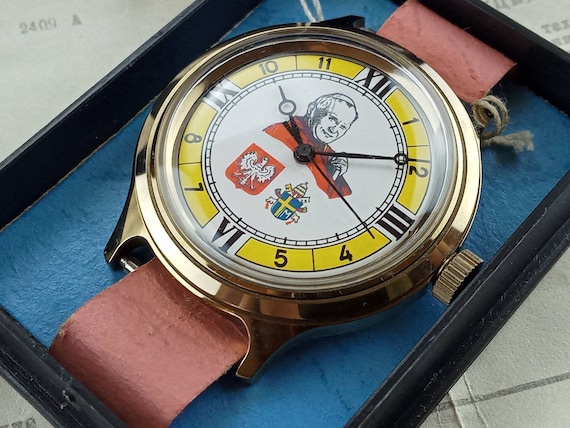 NOS Watch Vostok Pope John Paul 2