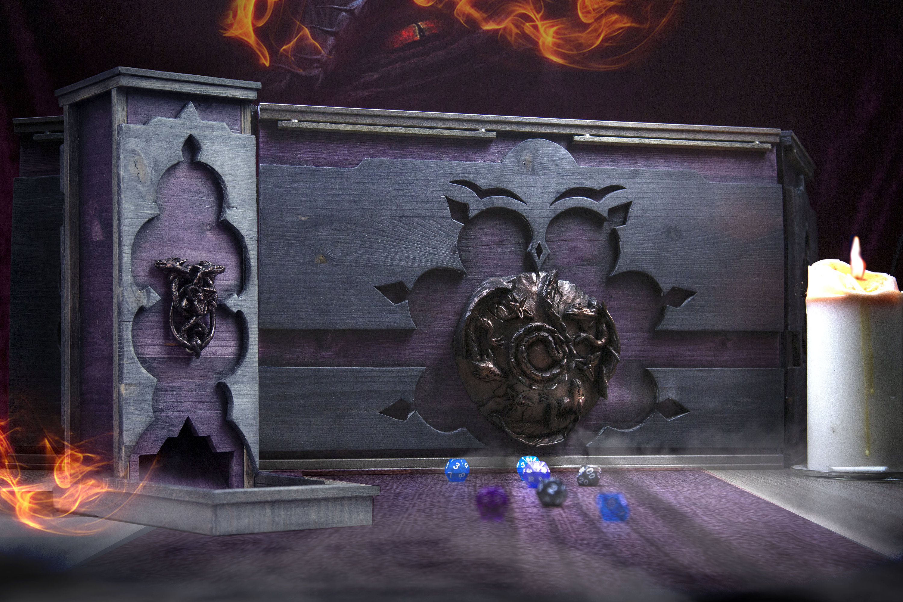 Dm Screen and Dice Tower