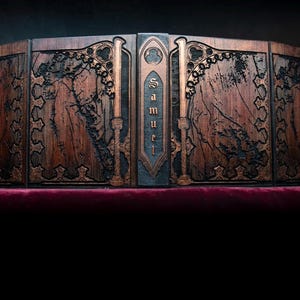 Pantalla DM - Libro de Leyendas Antiguas | Pantalla de GM de rol de madera hecha a mano para DnD, Pathfinder, juegos de rol, juegos de mesa y aventuras de fantasía