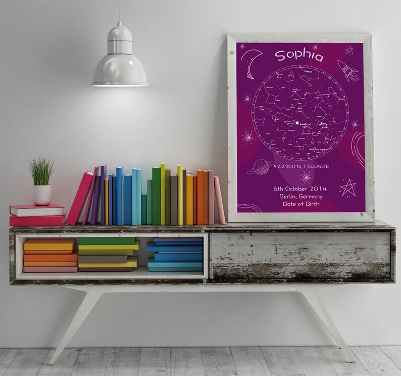 Custom Star Map Custom Sky Map - Il 794xN.1800798297 Etqb 