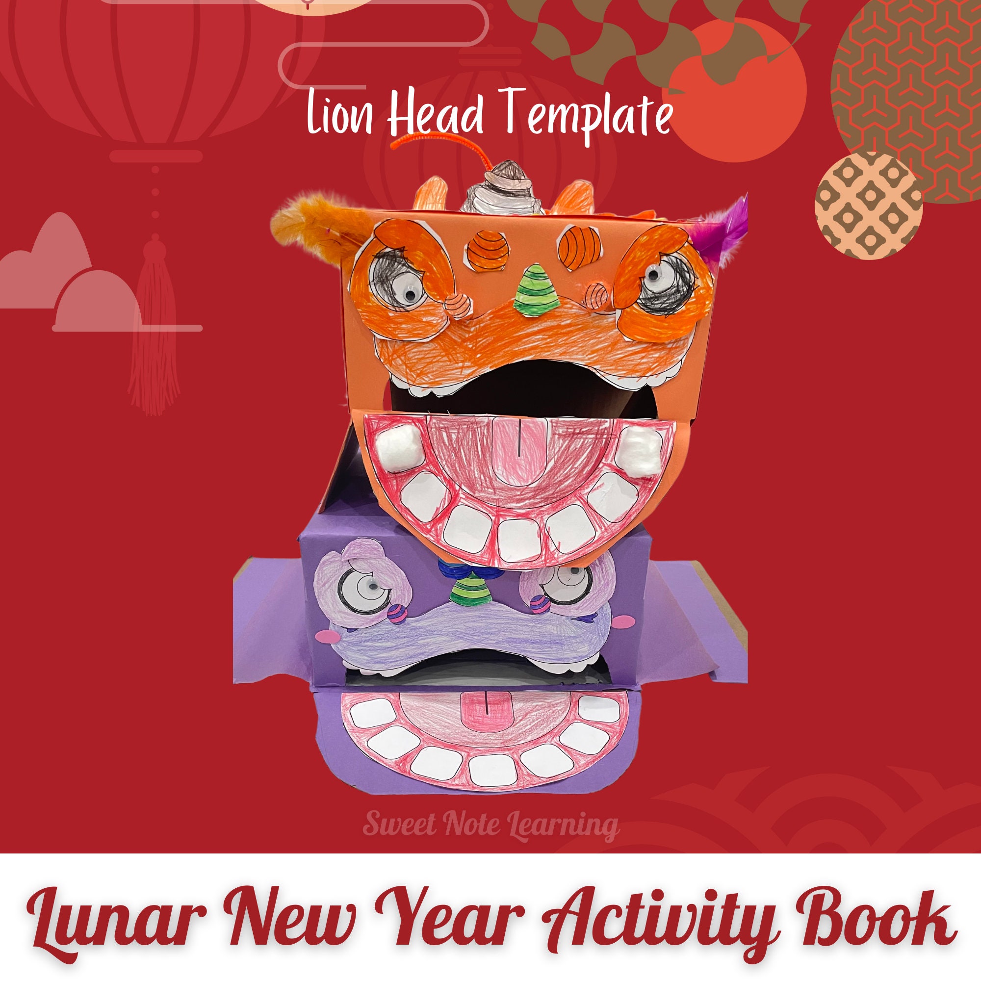 Chinese New Year Activity Book [mandarin] – Printable Worksheets With ...