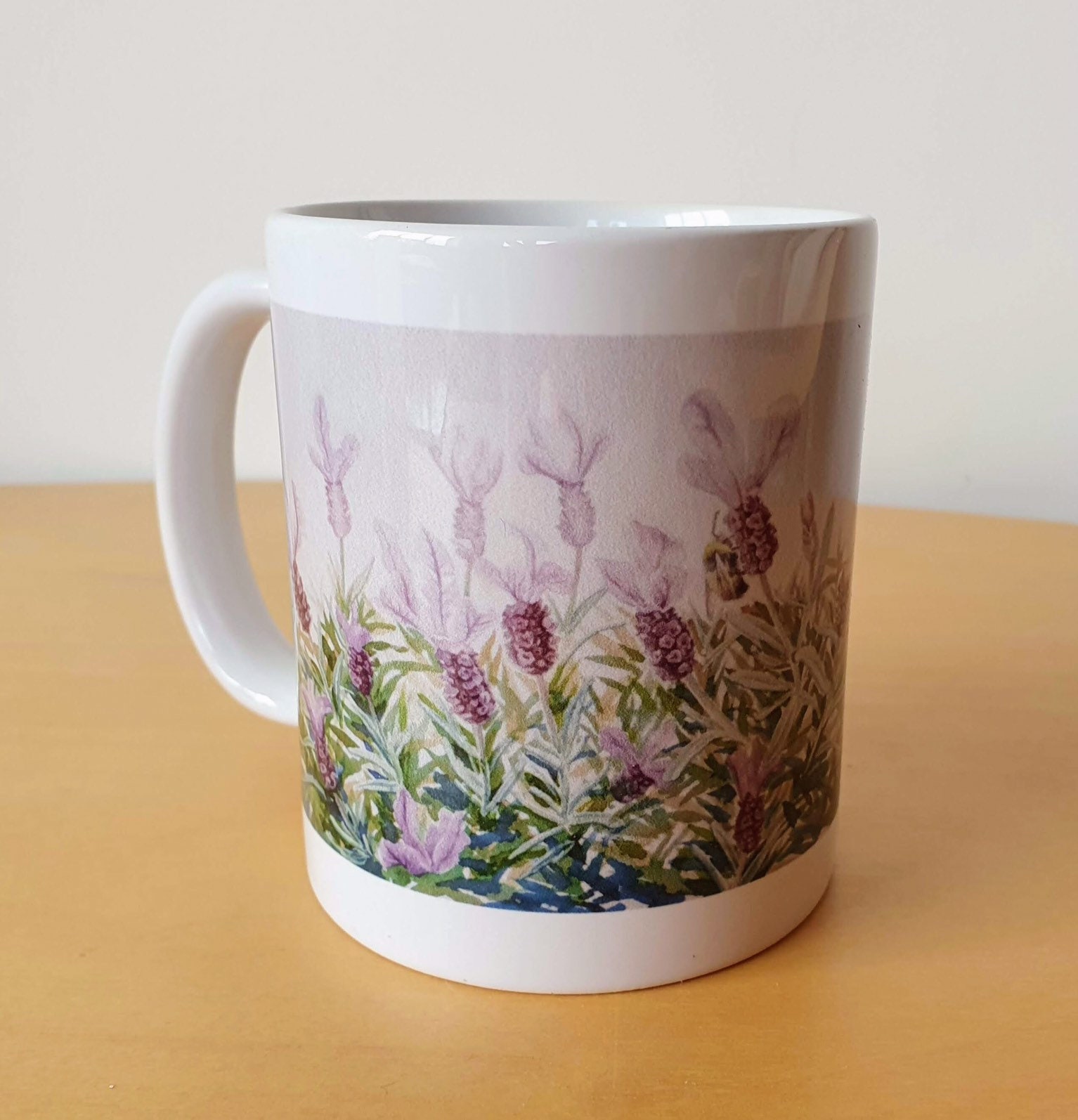 Lavender Language of Flowers Mug Etsy