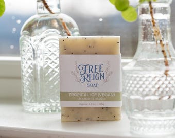 Spearmint Orange Vegan Soap Natural Soap Handmade