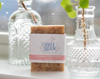 Lavender Goat Milk Soap All Natural Soap, Handmade Soap, Homemade Soap, Handcrafted Soap, Essential Oil Soap