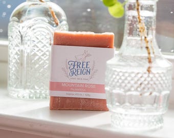 Rose and Facial Mask Clay Goat Milk Soap  All Natural Soap, Handmade Soap, Homemade Soap, Handcrafted Soap, Essential Oil Soap