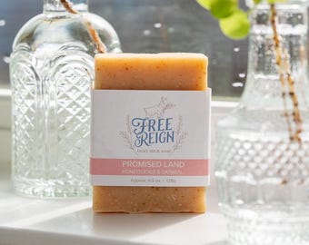 Oatmeal and Honeysuckle Goat Milk Soap  All Natural Soap, Handmade Soap, Homemade Soap, Handcrafted Soap, Honeysuckle Scent