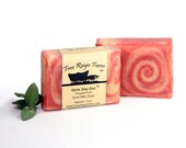 Peppermint Goat Milk Soap All Natural Soap, Handmade Soap, Homemade Soap, Handcrafted Soap, Essential Oil Soap