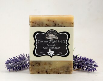 Lavender Goat Milk Soap All Natural Soap, Handmade Soap, Homemade Soap, Handcrafted Soap, Essential Oil Soap