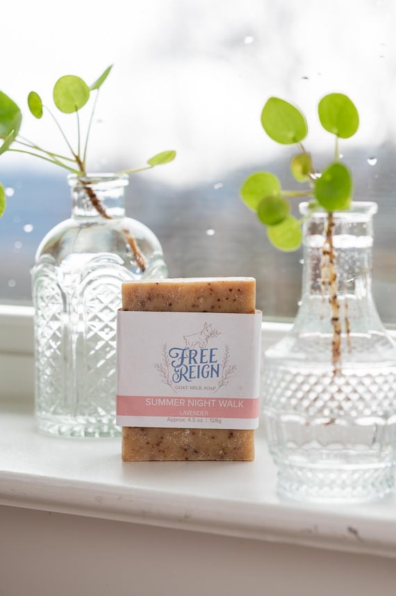 Lavender Goat Milk Soap All Natural Soap, Handmade Soap, Homemade Soap, Handcrafted Soap, Essential Oil Soap