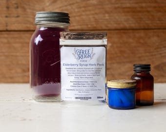 Elderberry Syrup Herb Kit