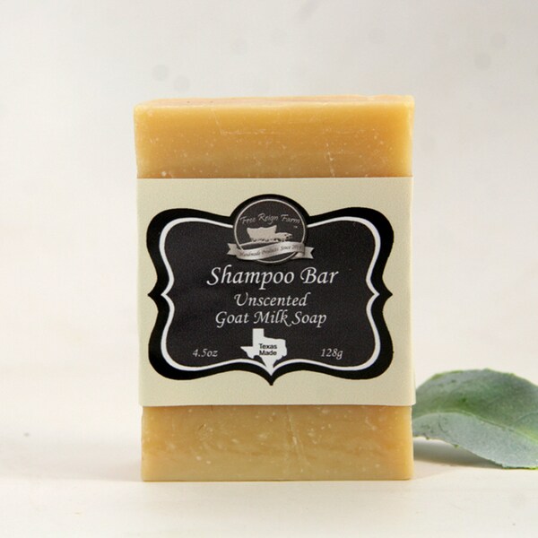 Goats Milk Shampoo Bar Etsy