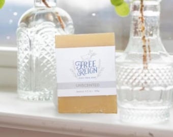 Unscented Goat Milk Soap Unscented Handmade soap, natural soap, organic soap, Eczema Soap