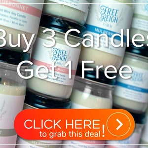 Wood Wick Candle Deal: Buy 3 Get 1 Free!